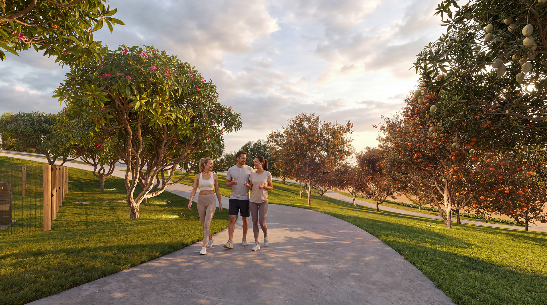 Pista de caminhada — Benviverde Tennis Residence